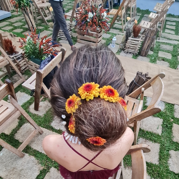 Rare Beauty Lulu's Maxi Backless Dress - Picture 4 of 5